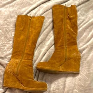 Faux Suede boots